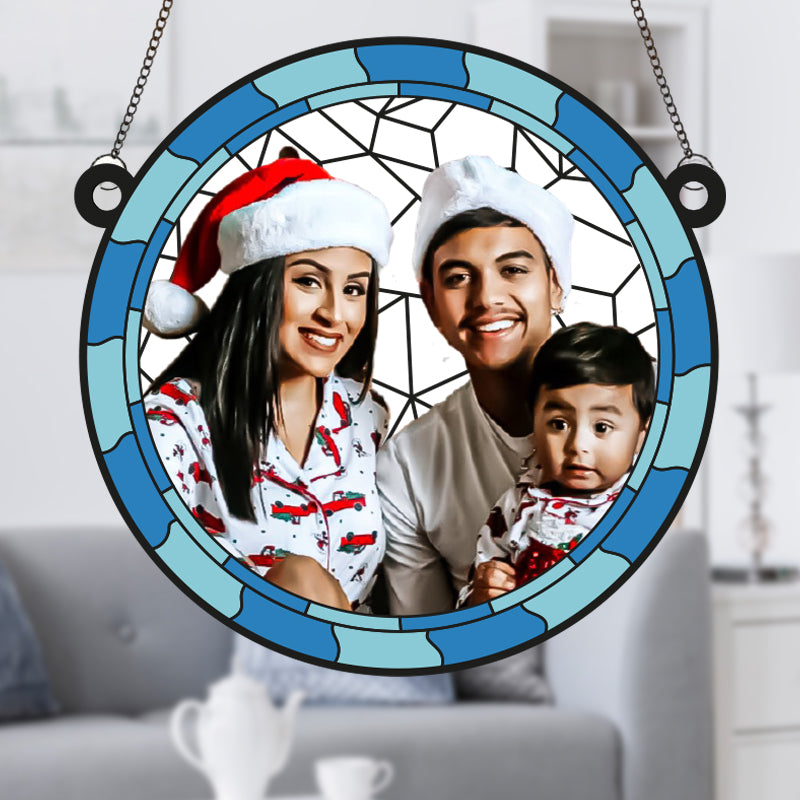 ATTRAPEUR DE SOLEIL PERSONNALISÉ EN VERRE MÉTHACRYLATE POUR NOËL