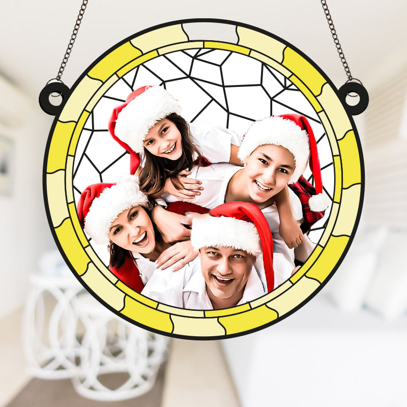 ATTRAPEUR DE SOLEIL PERSONNALISÉ EN VERRE MÉTHACRYLATE POUR NOËL