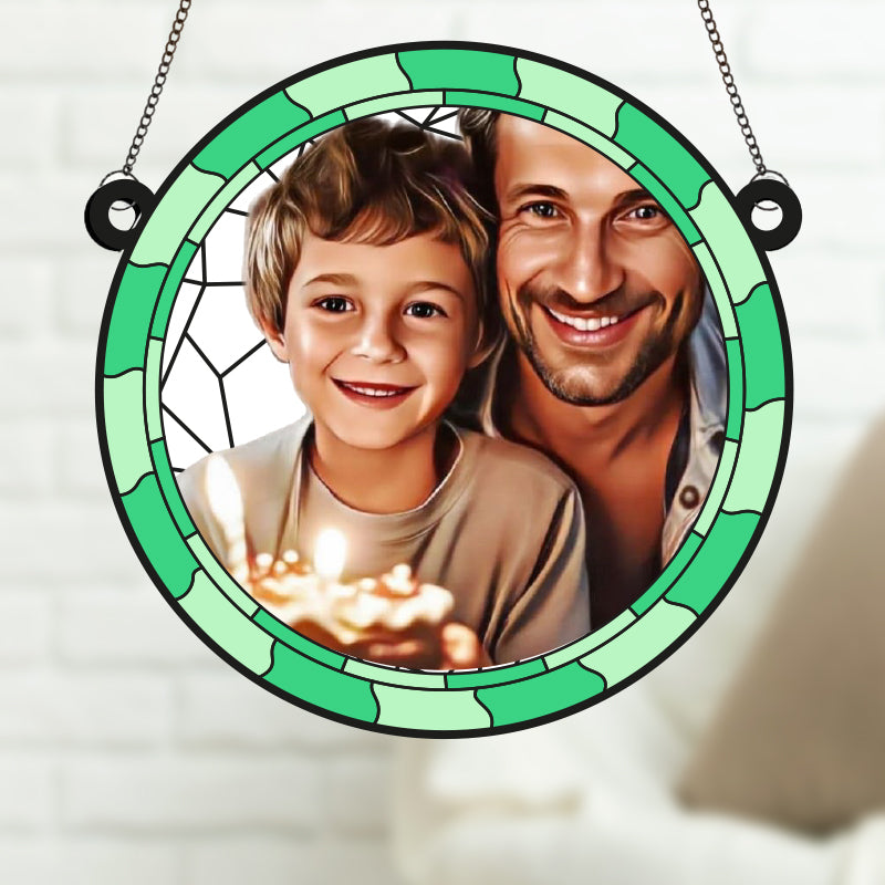 ACCHIAPPASOLE PERSONALIZZATO IN VETRO METACRILATO PER COMPLEANNI