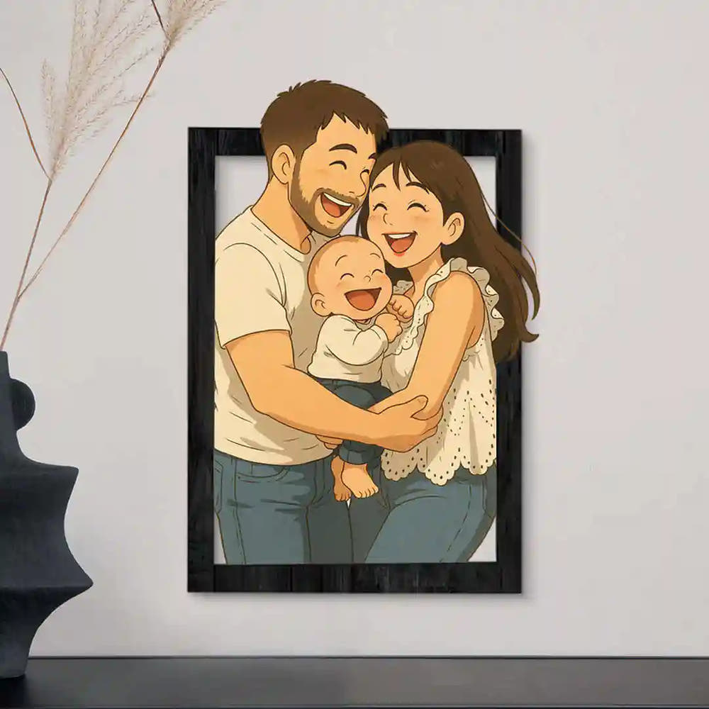 Dipinto in stile GHIBLI Per la mamma