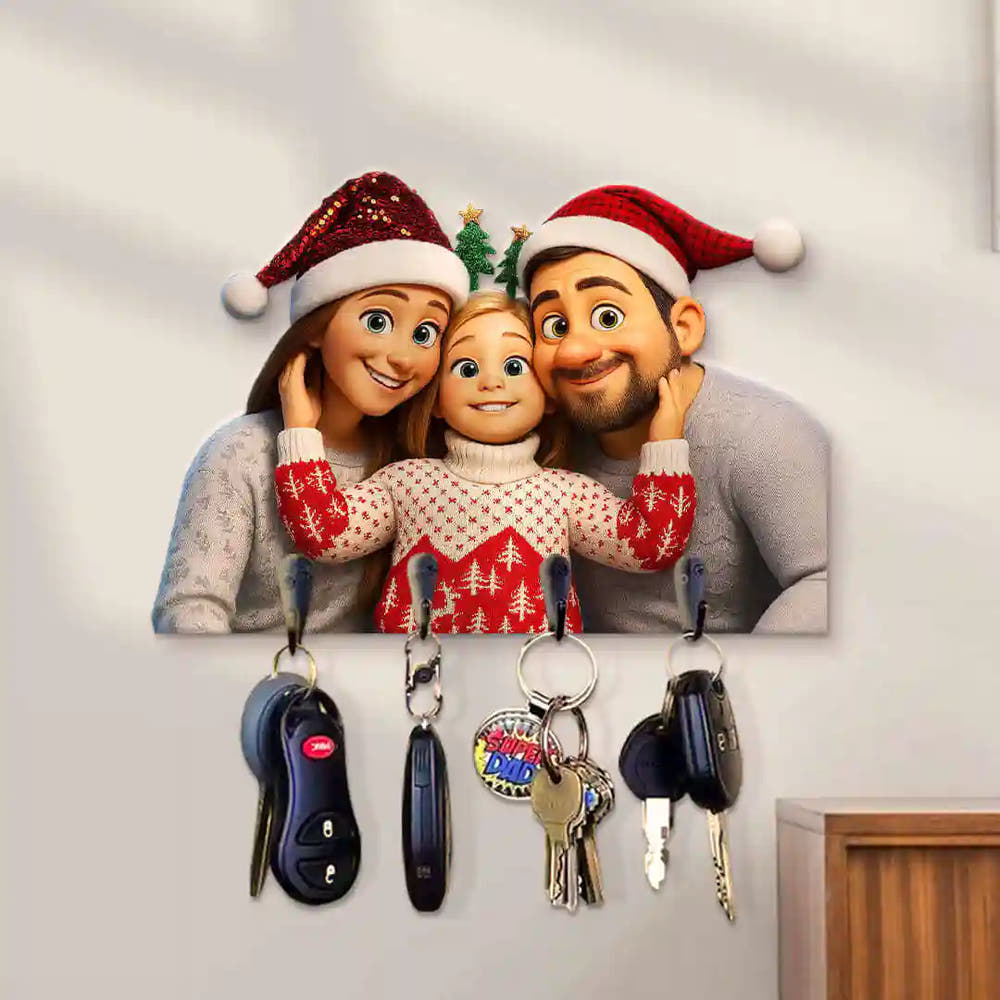 PORTACHIAVI CARTONI ANIMATI per Natale
