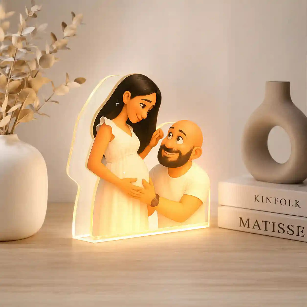 Cartoon Style Lamp for Dad