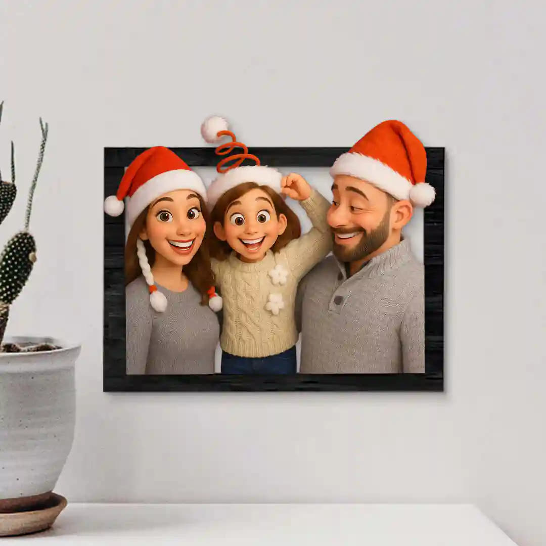 Cuadro Dibujos Animados para navidad