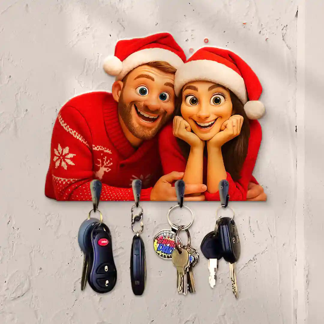 PORTACHIAVI CARTONI ANIMATI per Natale