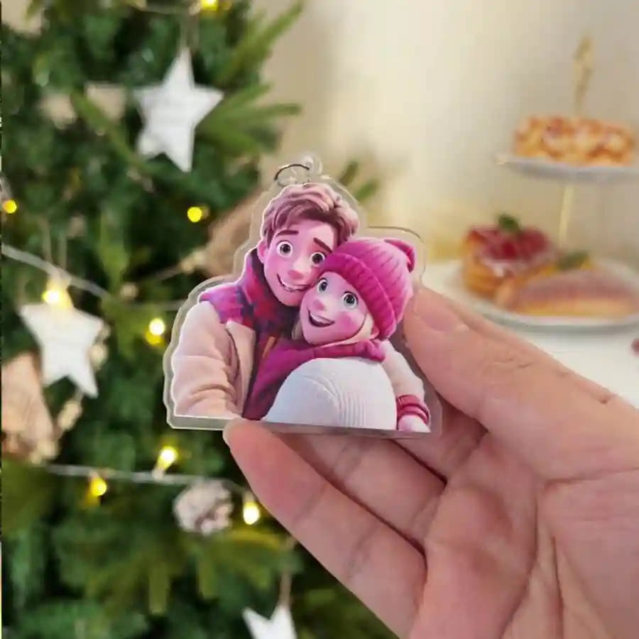 Matching keychain "GIFT"