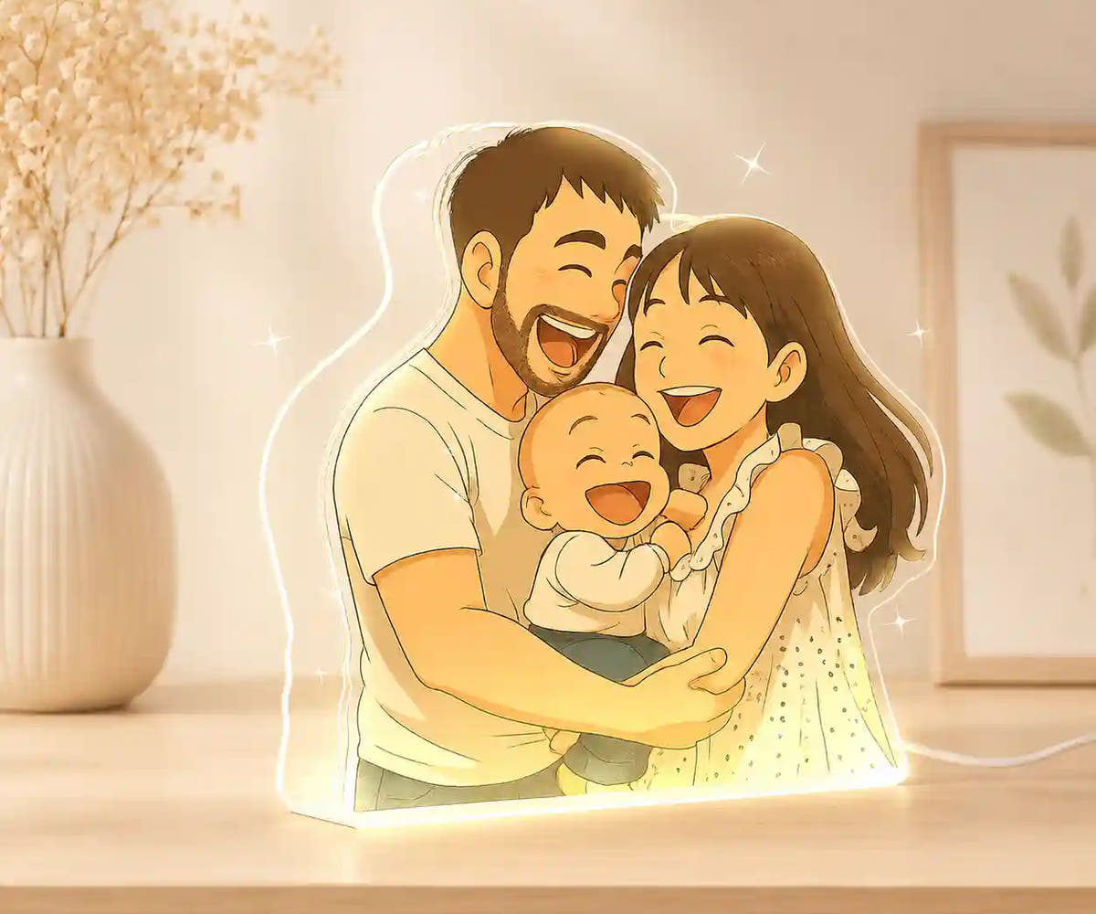 Lampada in stile Ghibli per la mamma