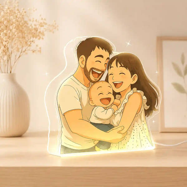 Lámpara Estilo Ghibli para mamá