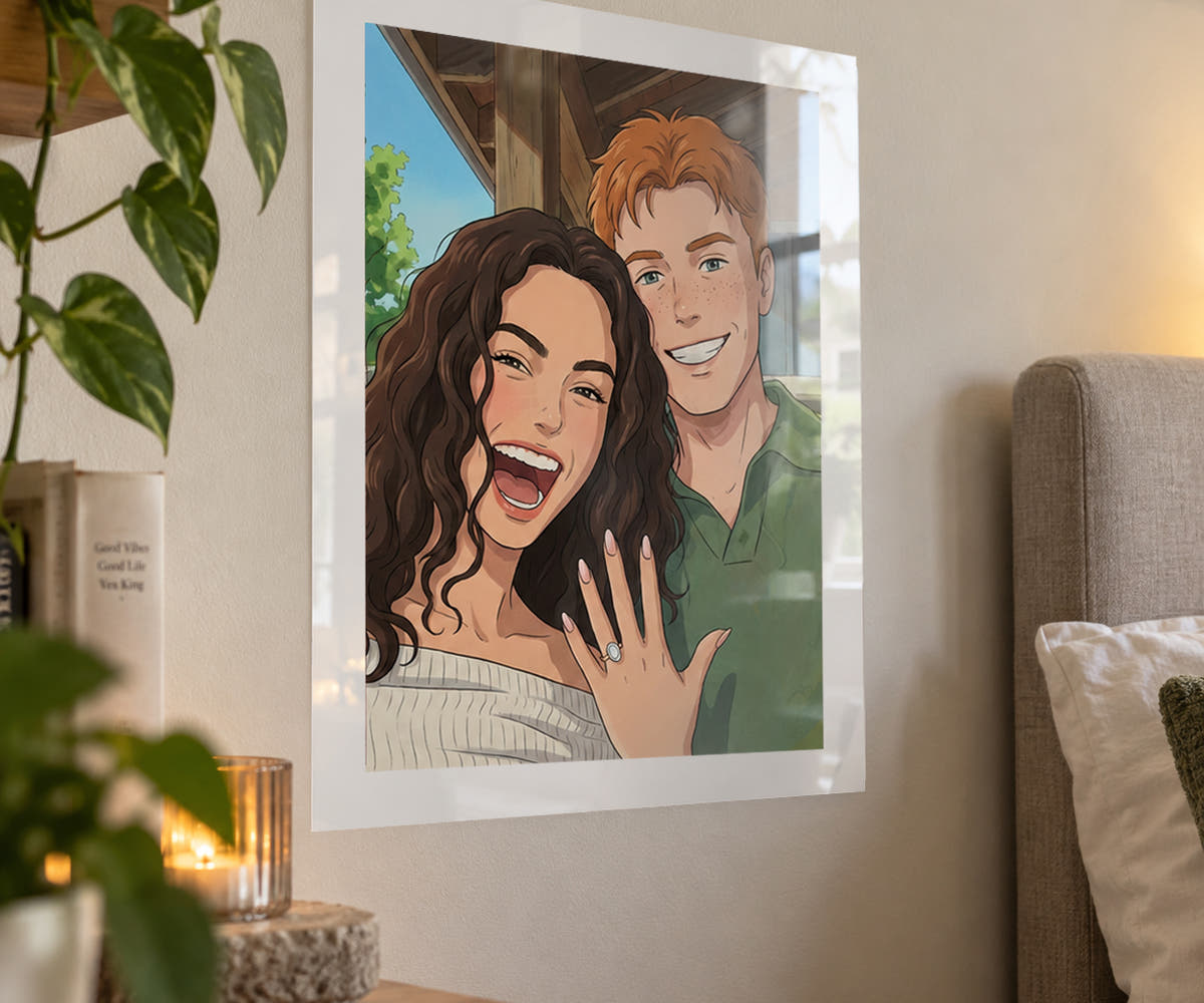 Immagine di cartone animato per San Valentino