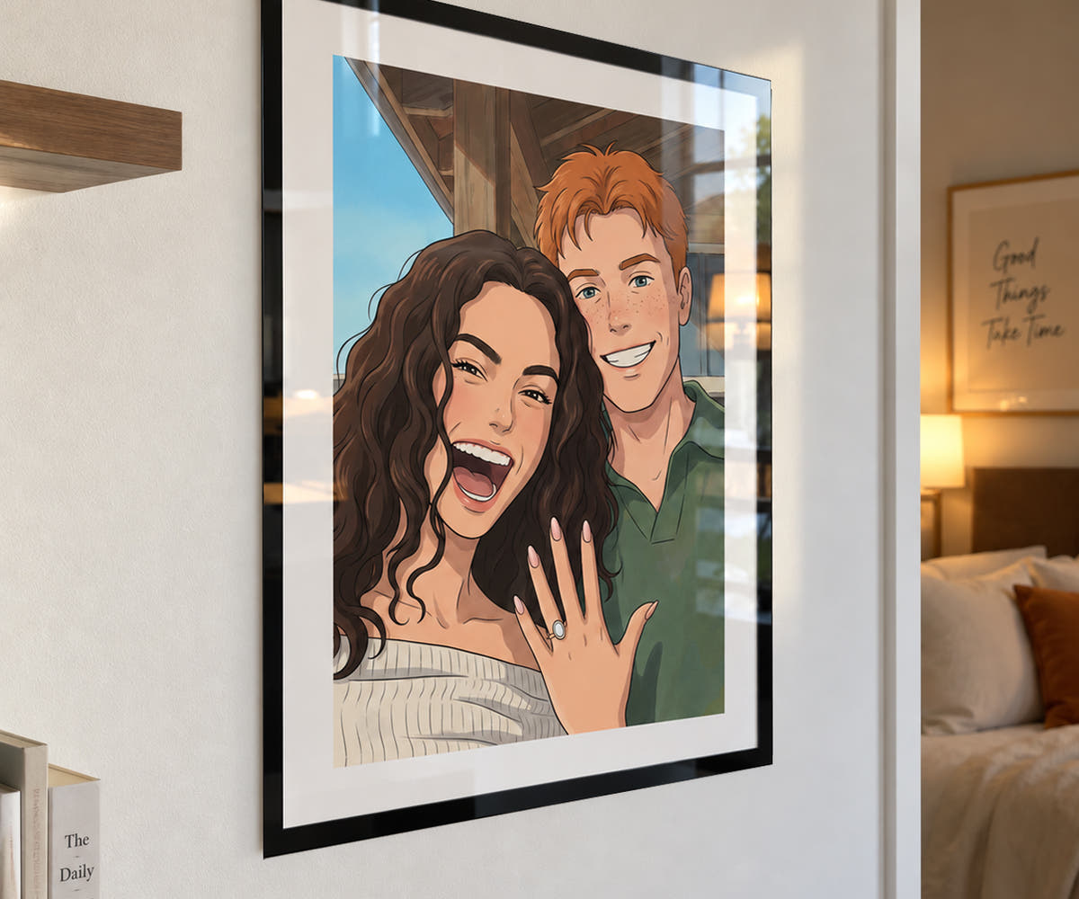 Immagine di cartone animato per San Valentino