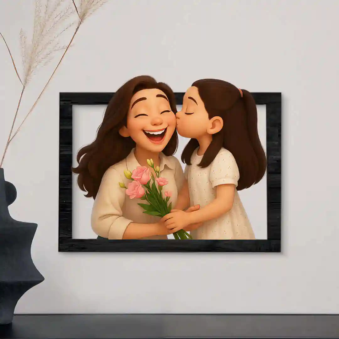 Cuadro Dibujos Animados para mamá