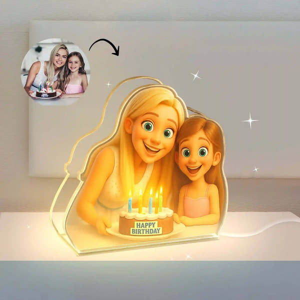 Lámpara Estilo CARICATURA para Cumpleaños
