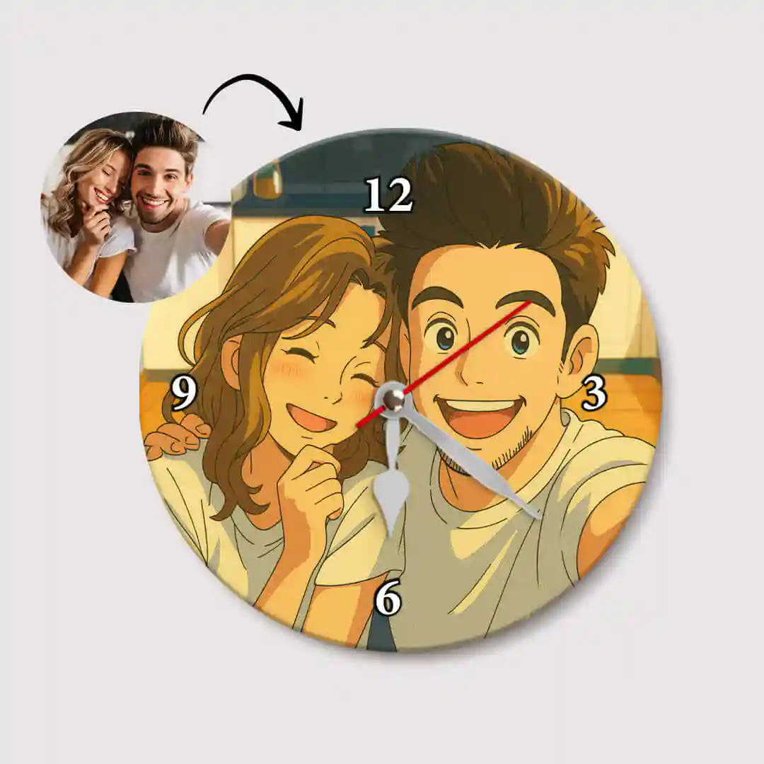 Relógio estilo GHIBLI