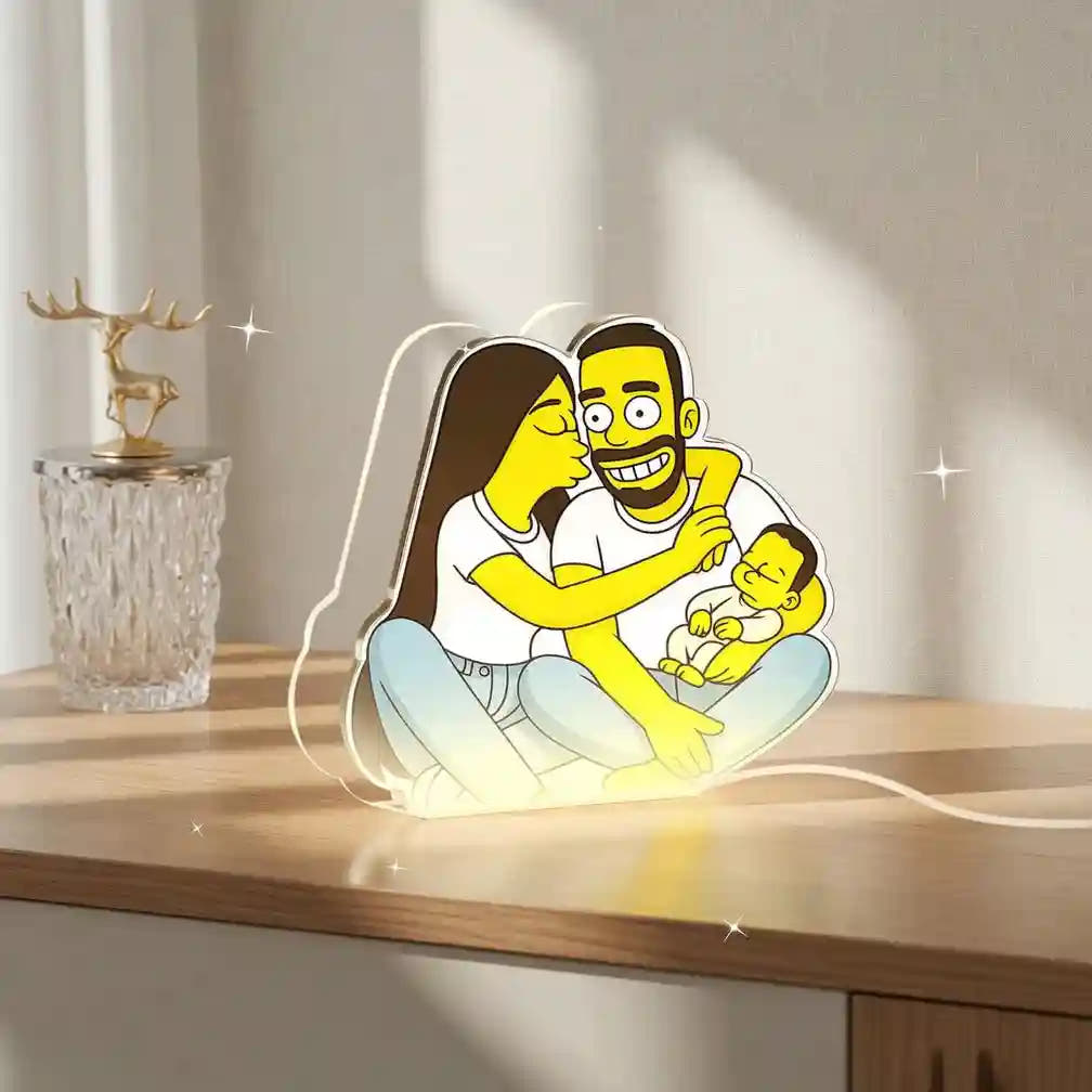 Simpson Cartoon Lamp FOR DAD