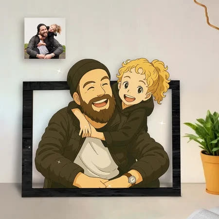 GHIBLI style picture for Dad