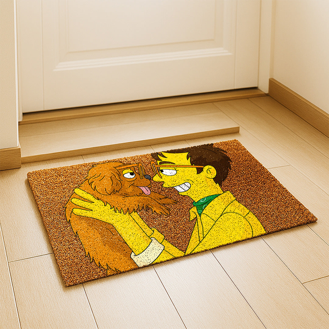 Felpudo para Mascotas de Los Simpson