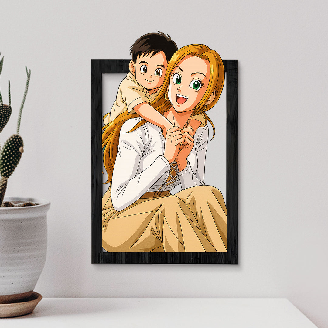 Cuadro Dibujos Animados DragonBall Para mama