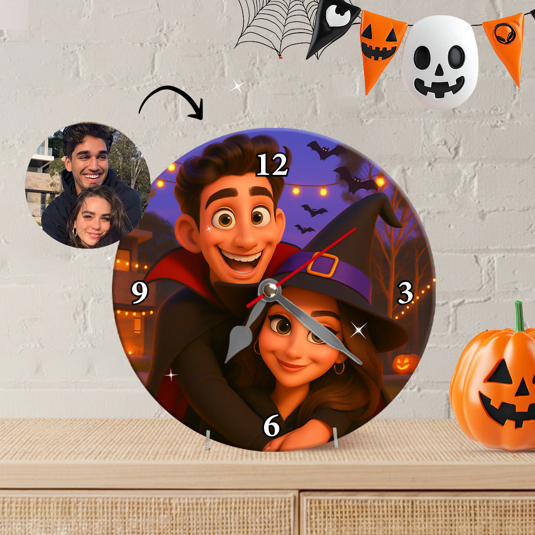 RELOJ ESTILO CARICATURA para HALLOWEEN