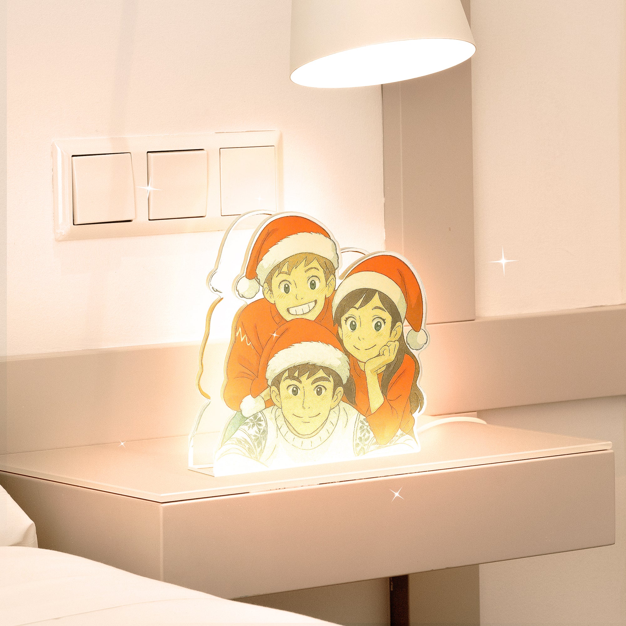 Lámpara Estilo Ghibli para Navidad