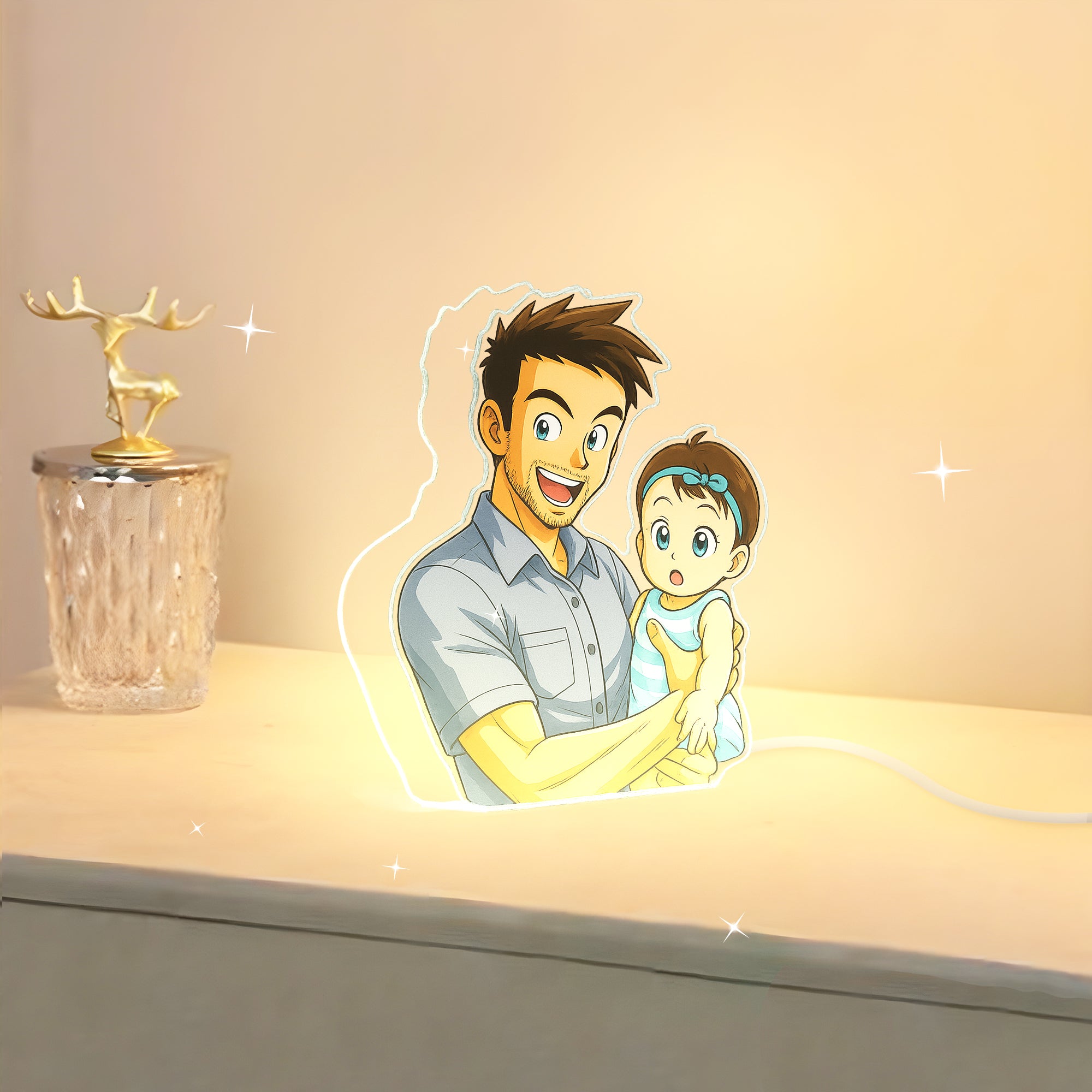 Lámpara Dibujos Animados  DragonBall PARA PAPÁ