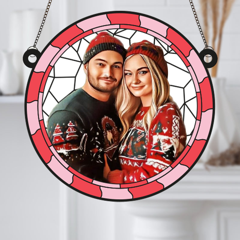 ATRAPASOL DE CRISTAL METACRILATO PERSONALIZADO PARA NAVIDAD