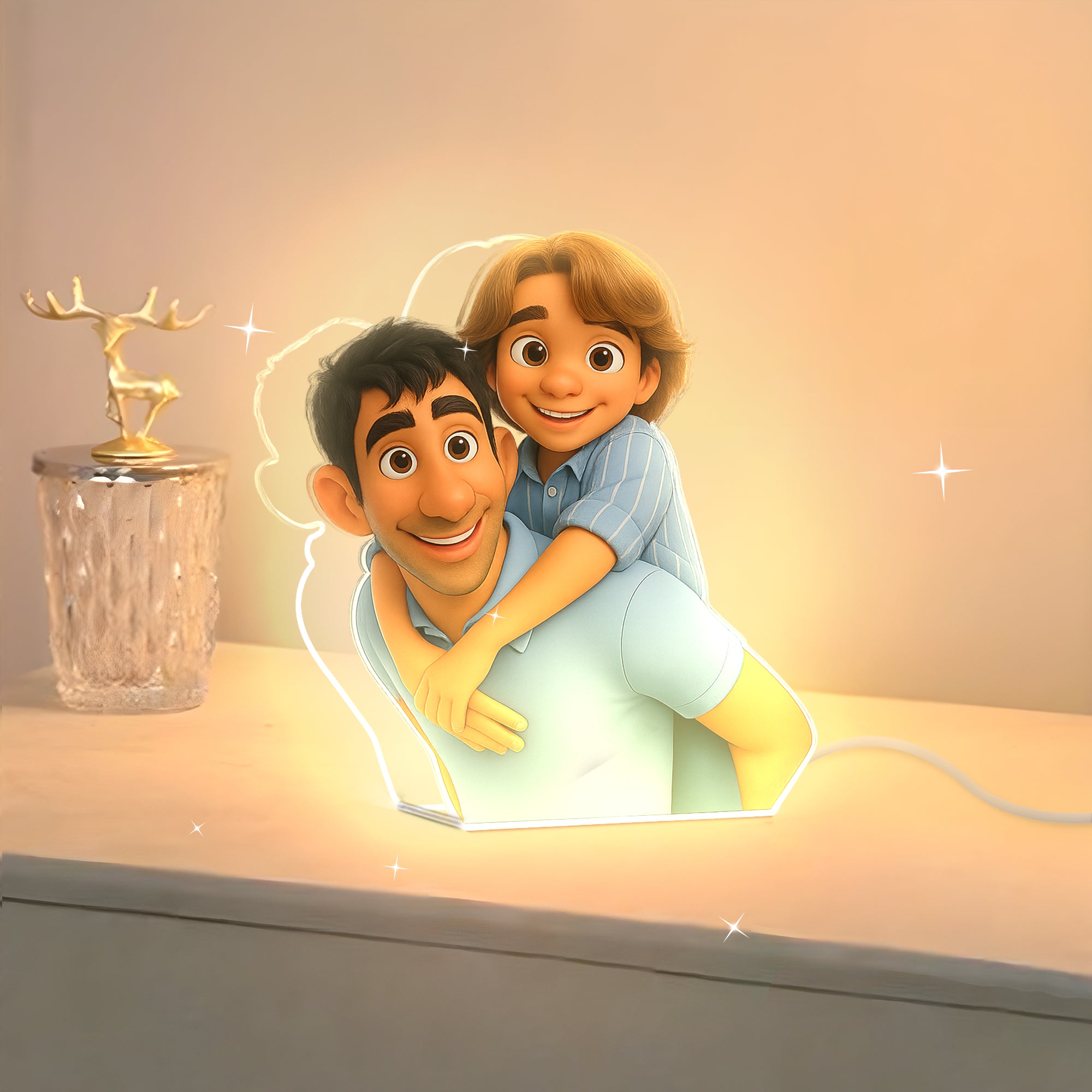 Luminária estilo "Disney Pixar"