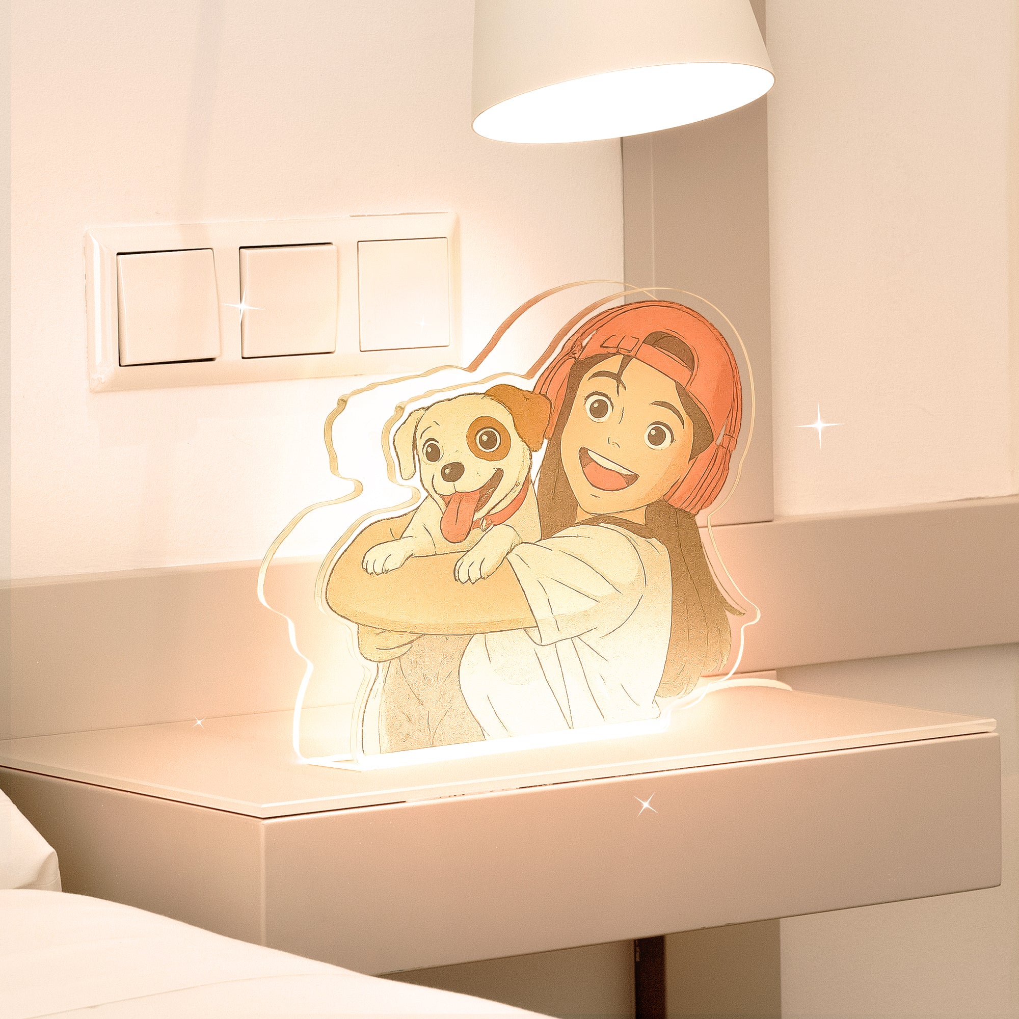 Lámpara Estilo Ghibli para mascotas