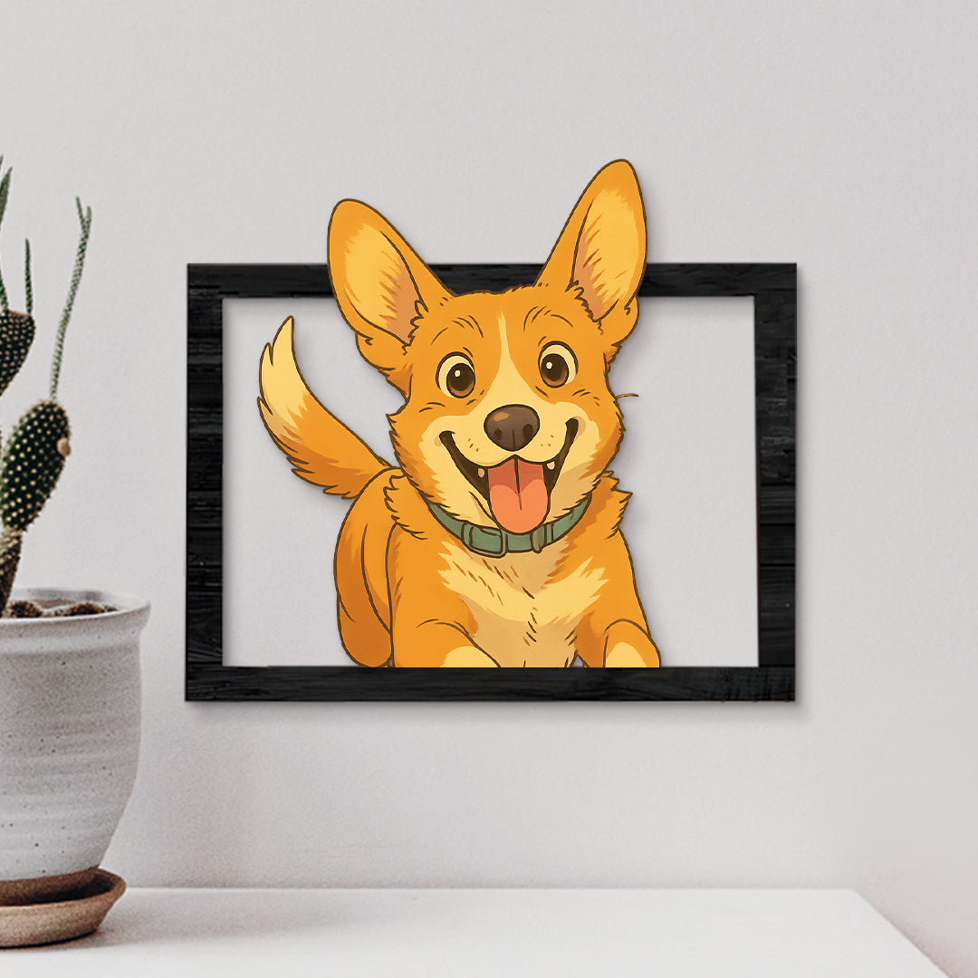 Cuadro estilo GHIBLI Para Mascotas