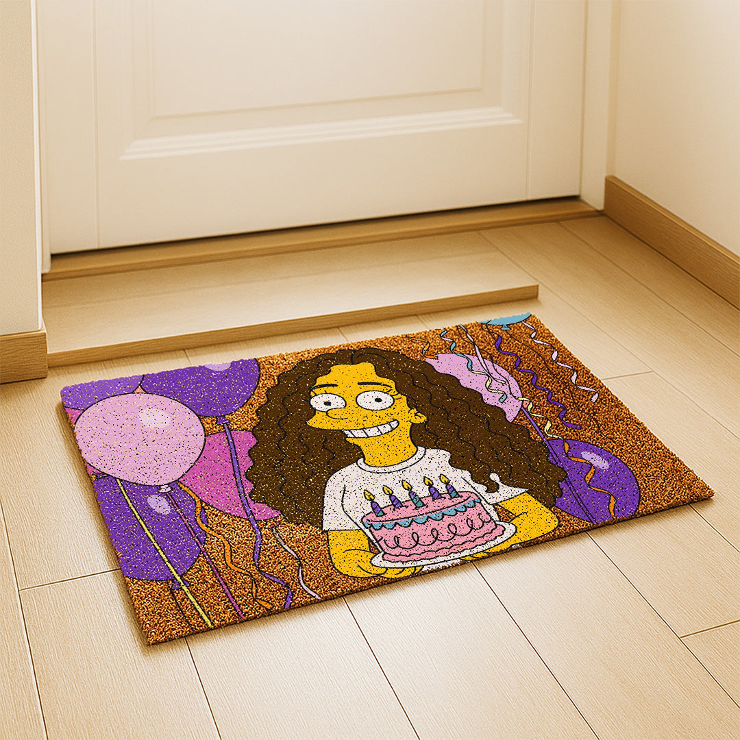 Felpudo Cumpleaños LOS SIMPSON
