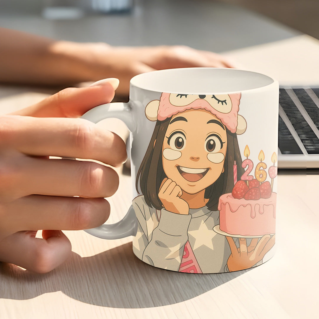 Mug style GHIBLI pour les anniversaires