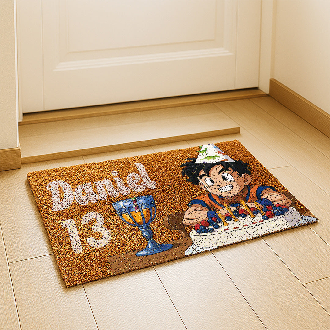 Felpudo Cumpleaños DRAGONBALL