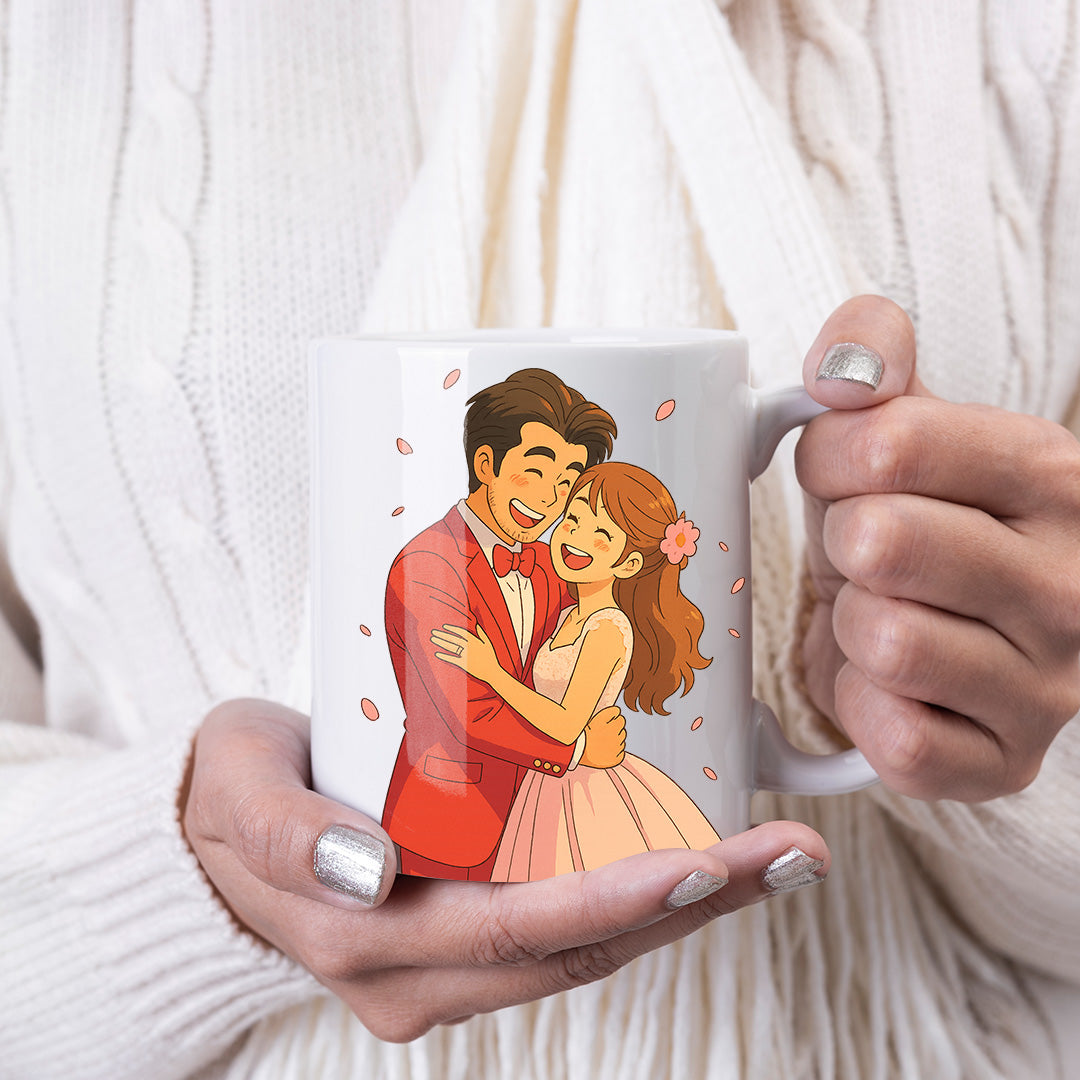 Tazza in stile GHIBLI per gli anniversari