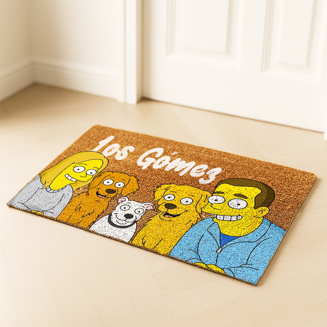 Felpudo para Mascotas de Los Simpson