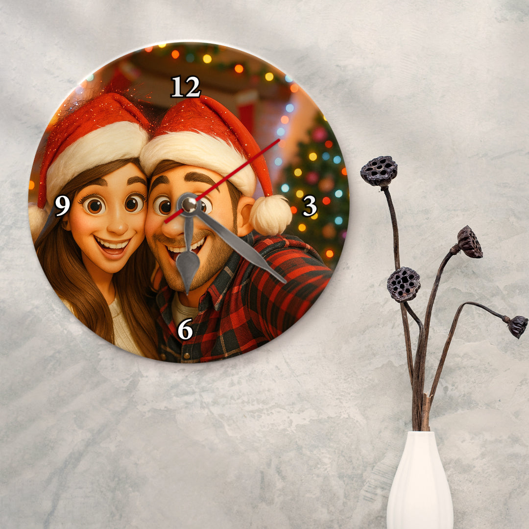 RELOJ ESTILO DISNEY para Navidad