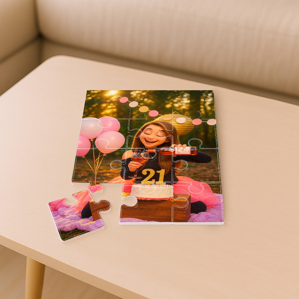 Puzzle CARTOON per compleanni