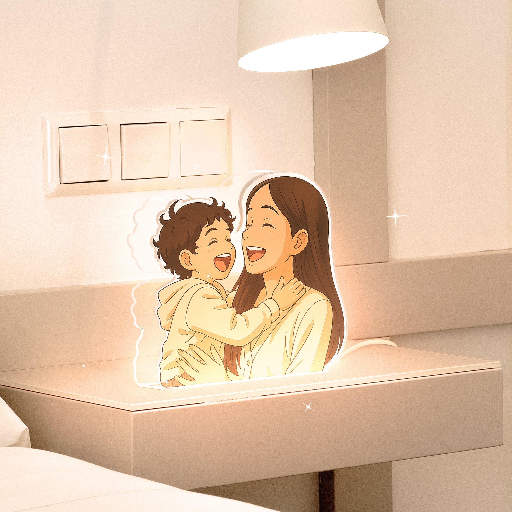 Lámpara Estilo Ghibli para mamá