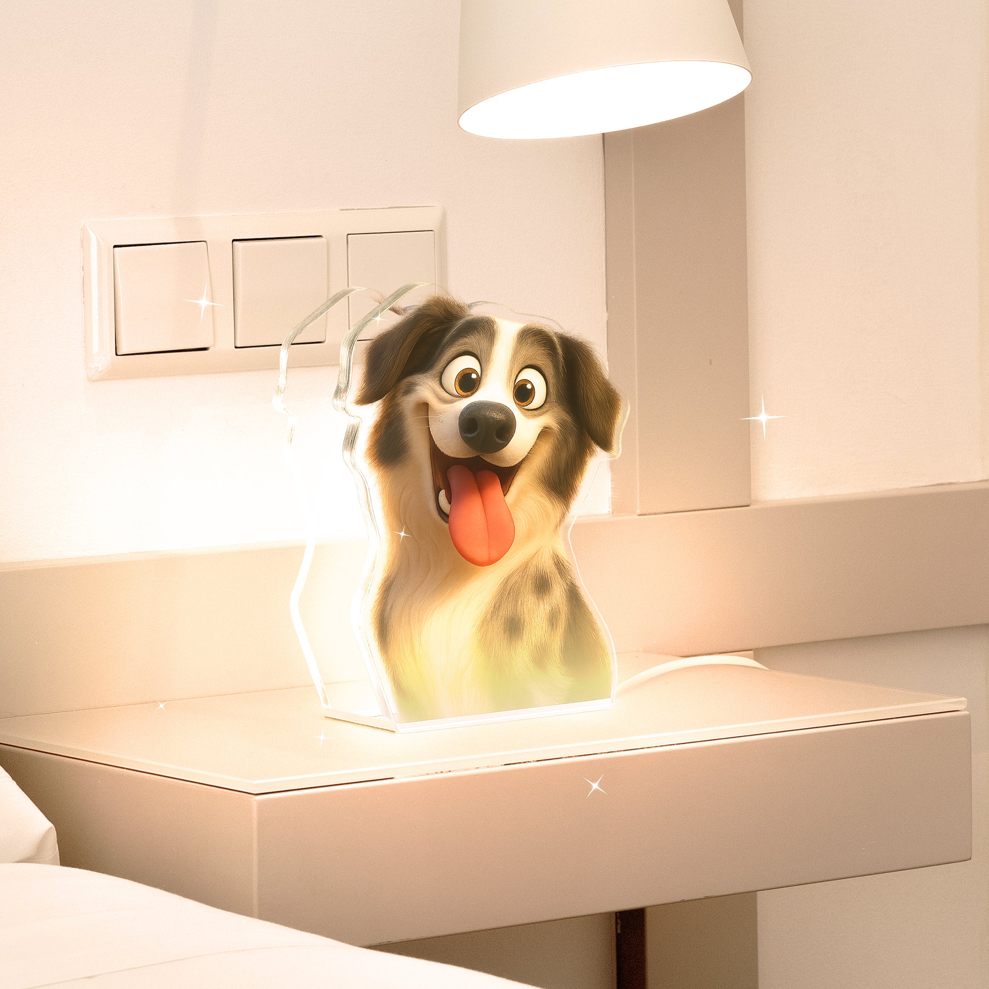 Lámpara Estilo "Disney Pixar" para mascotas