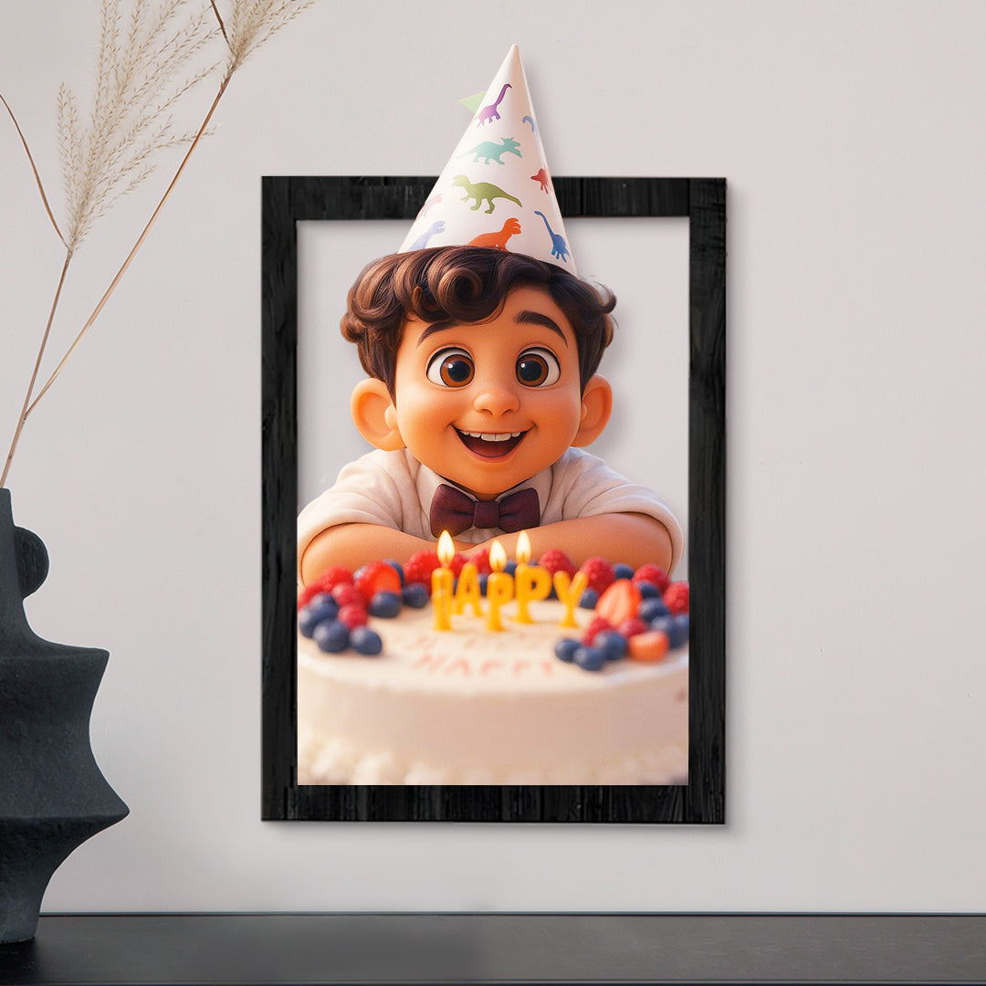 Cuadro Dibujos Animados para cumpleaños