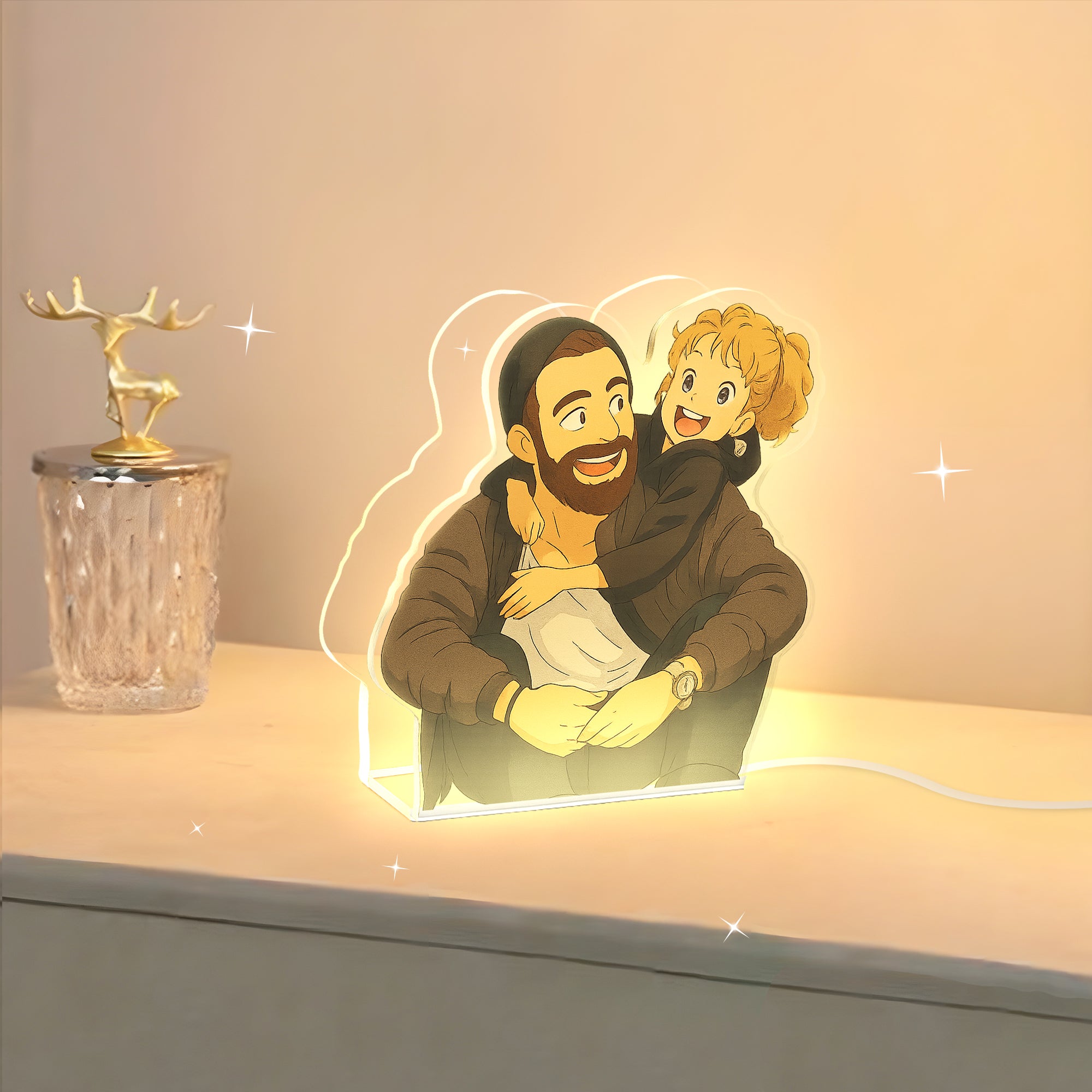 Luminária estilo "Disney Pixar"