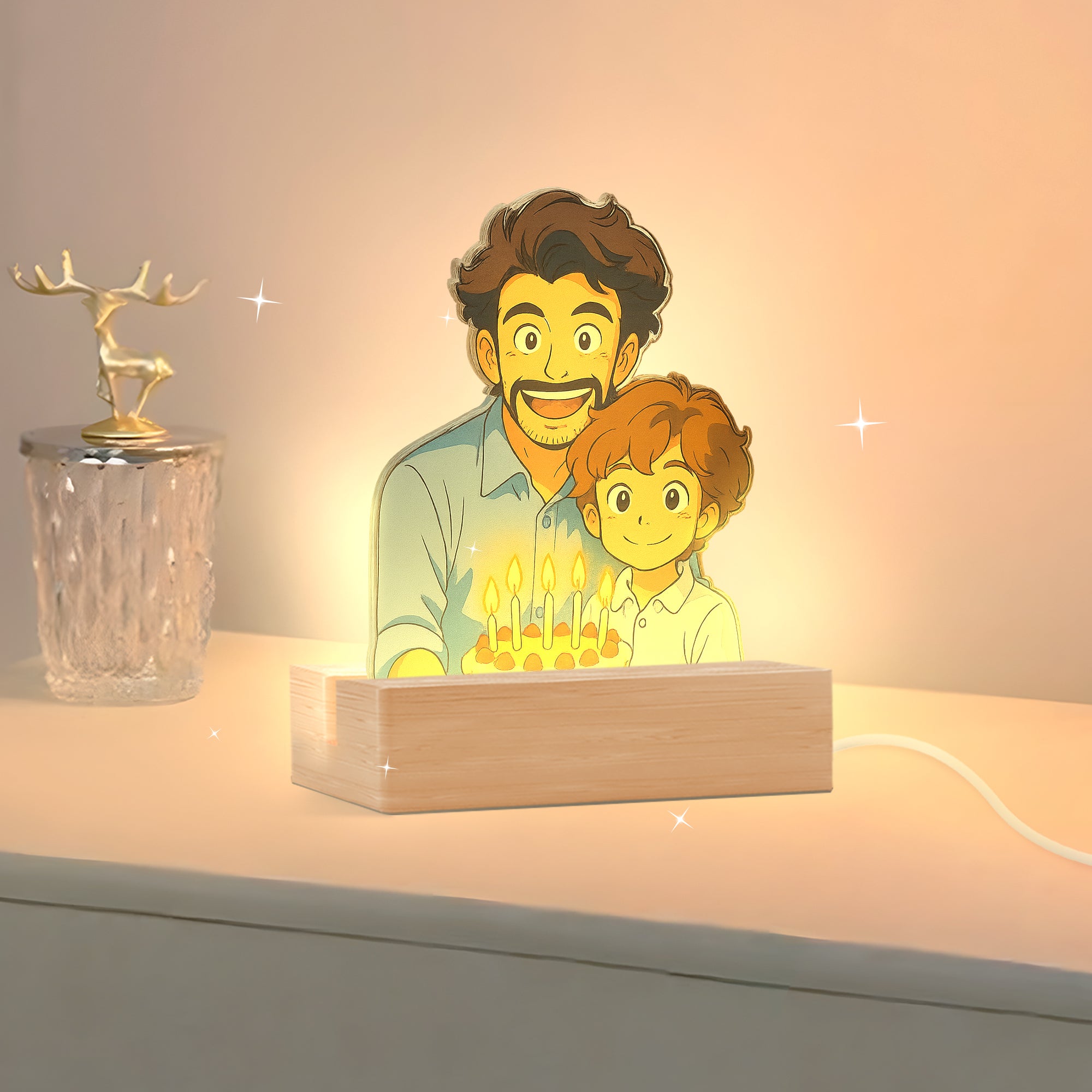 Luminária estilo "Disney Pixar"