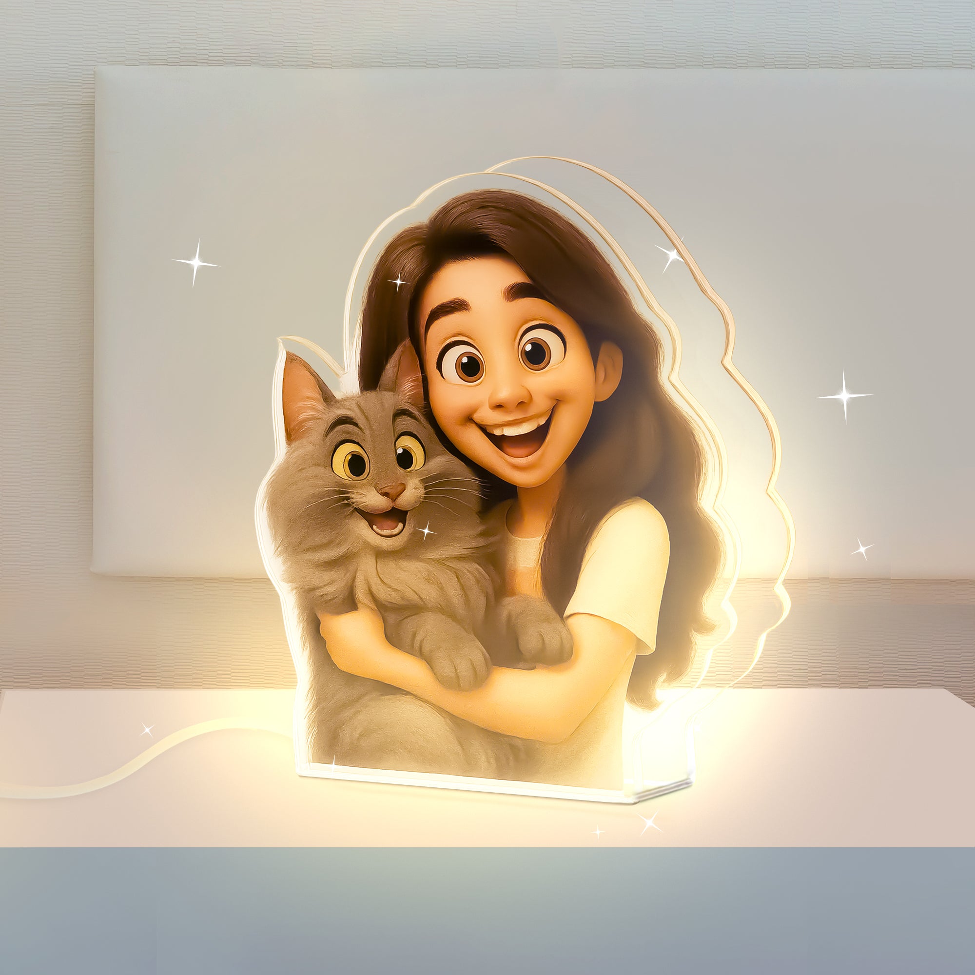 Lámpara Estilo "Disney Pixar" para mascotas