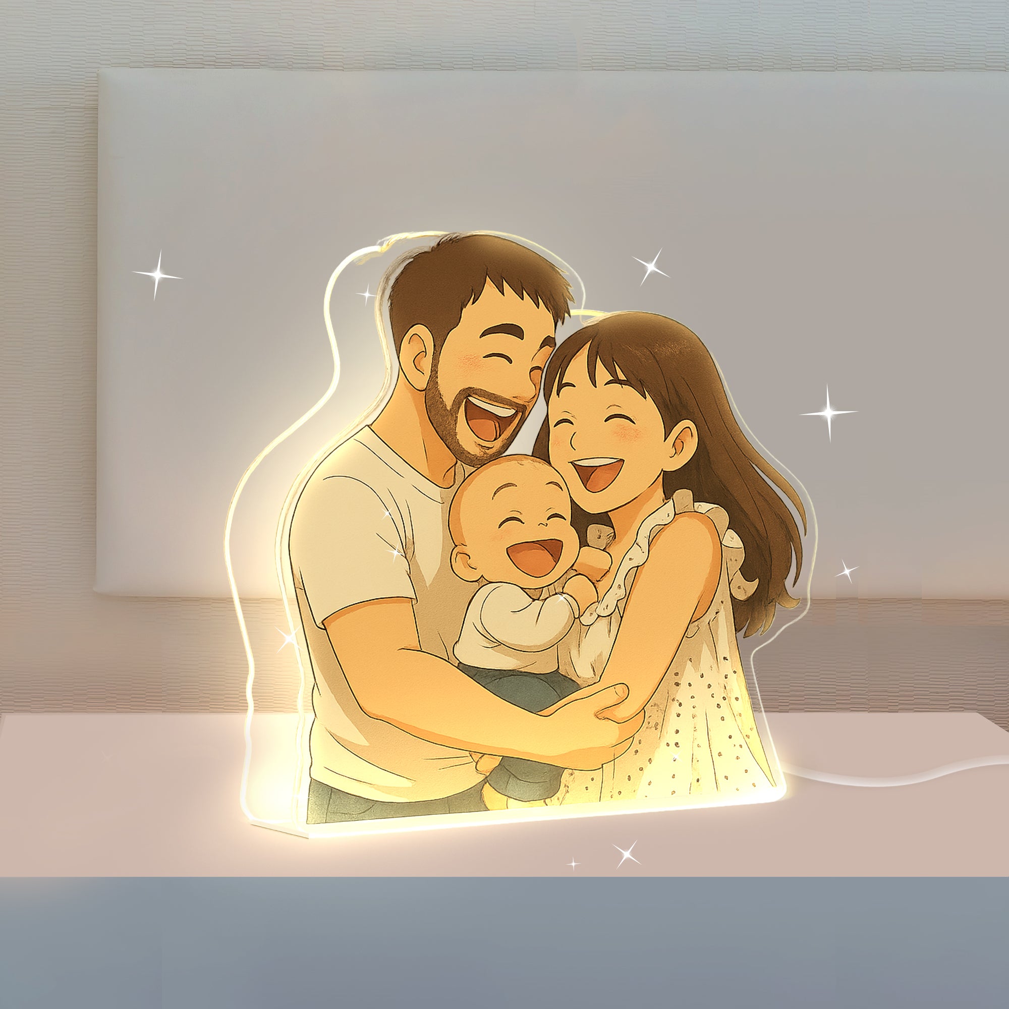 Lámpara Estilo Ghibli para mamá