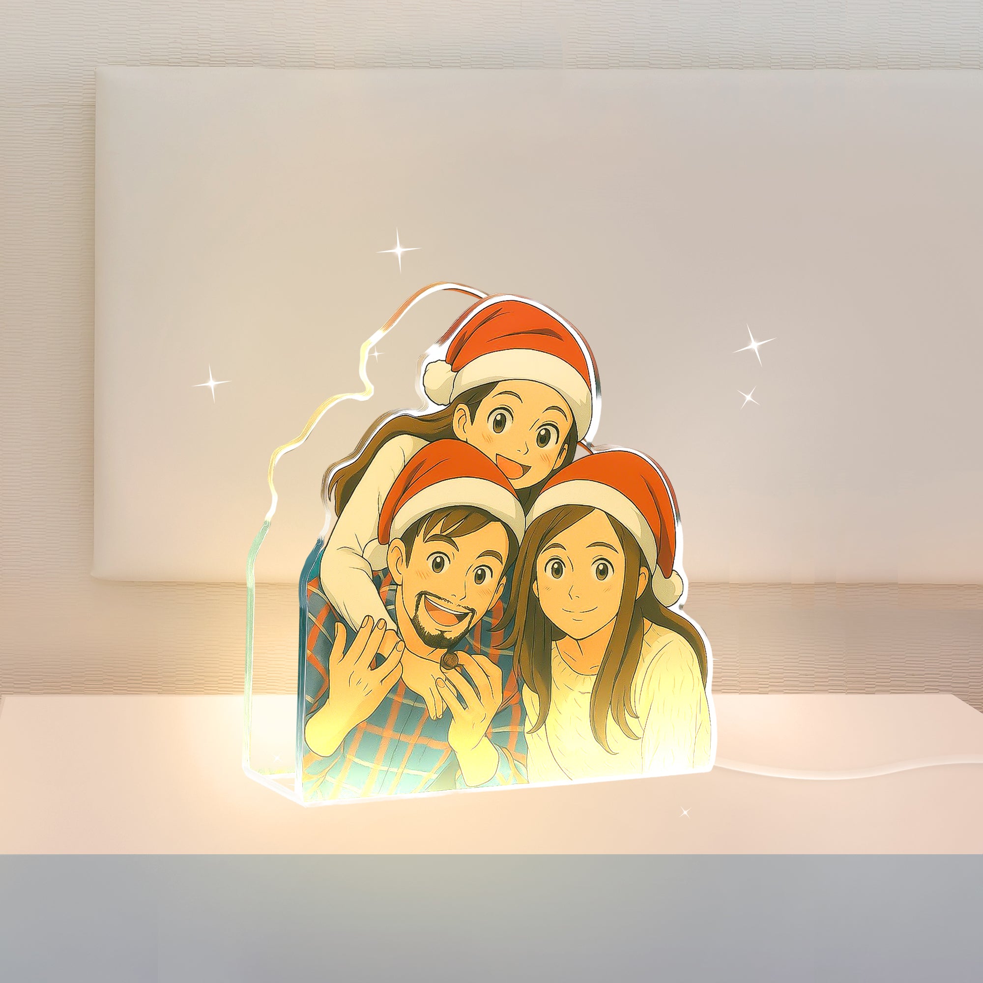 Lámpara Estilo Ghibli para Navidad