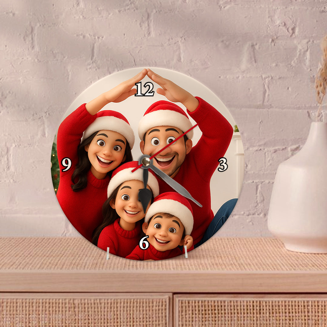 RELOJ ESTILO DISNEY para Navidad