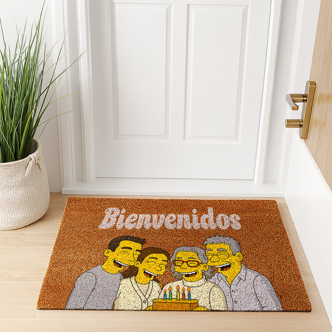 Felpudo Cumpleaños LOS SIMPSON