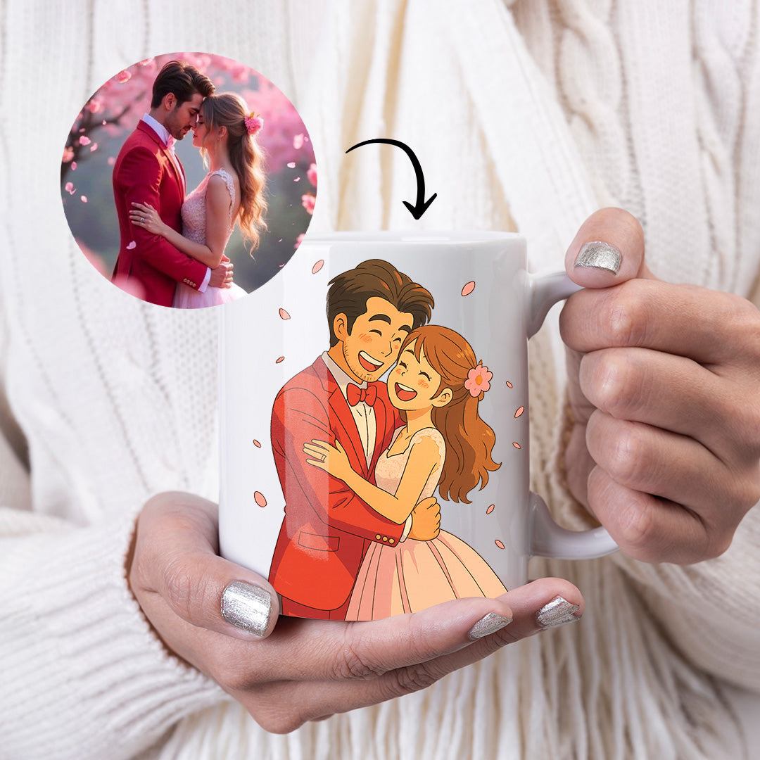 Tazza in stile GHIBLI per gli anniversari