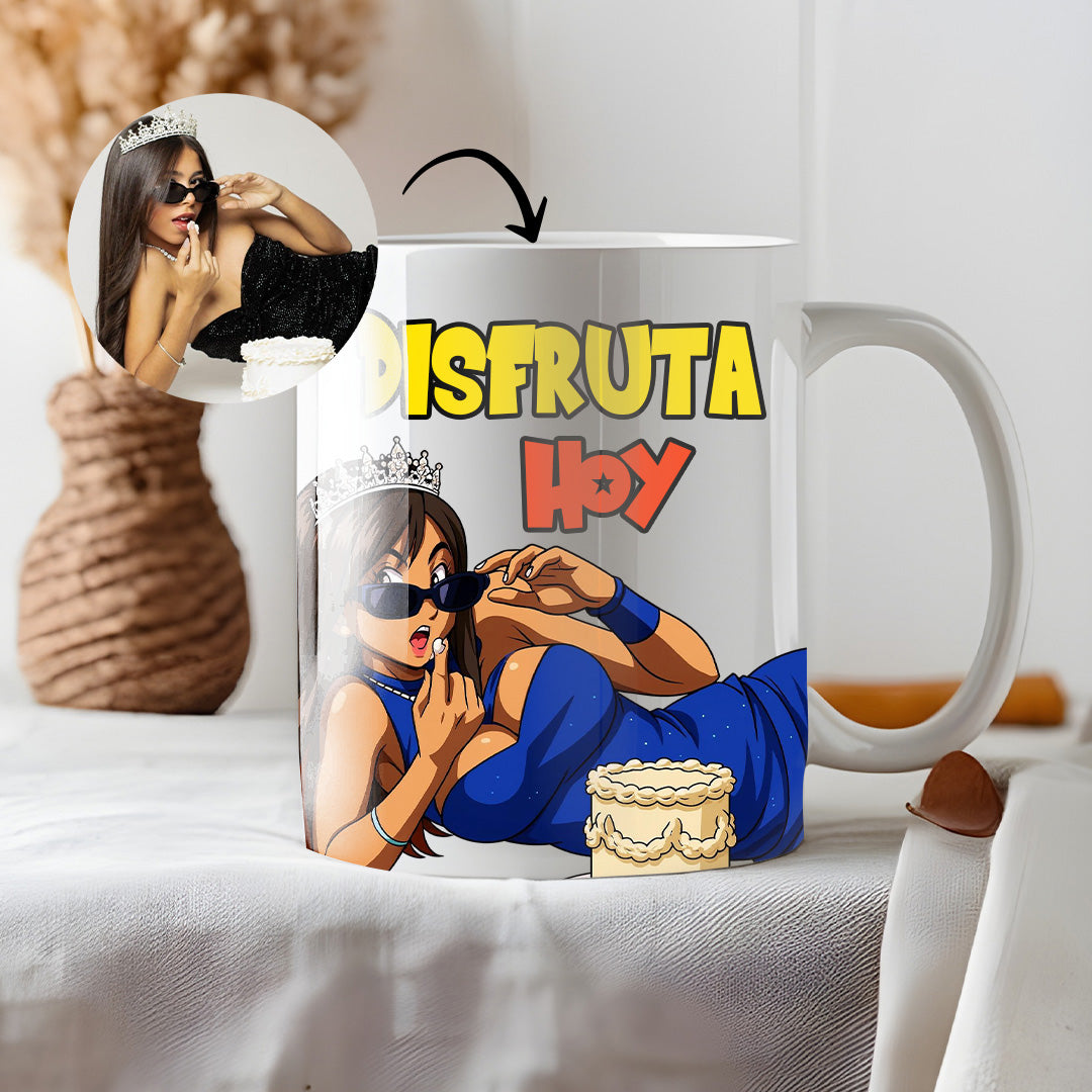 Tazza in stile DRAGONBALL per compleanni