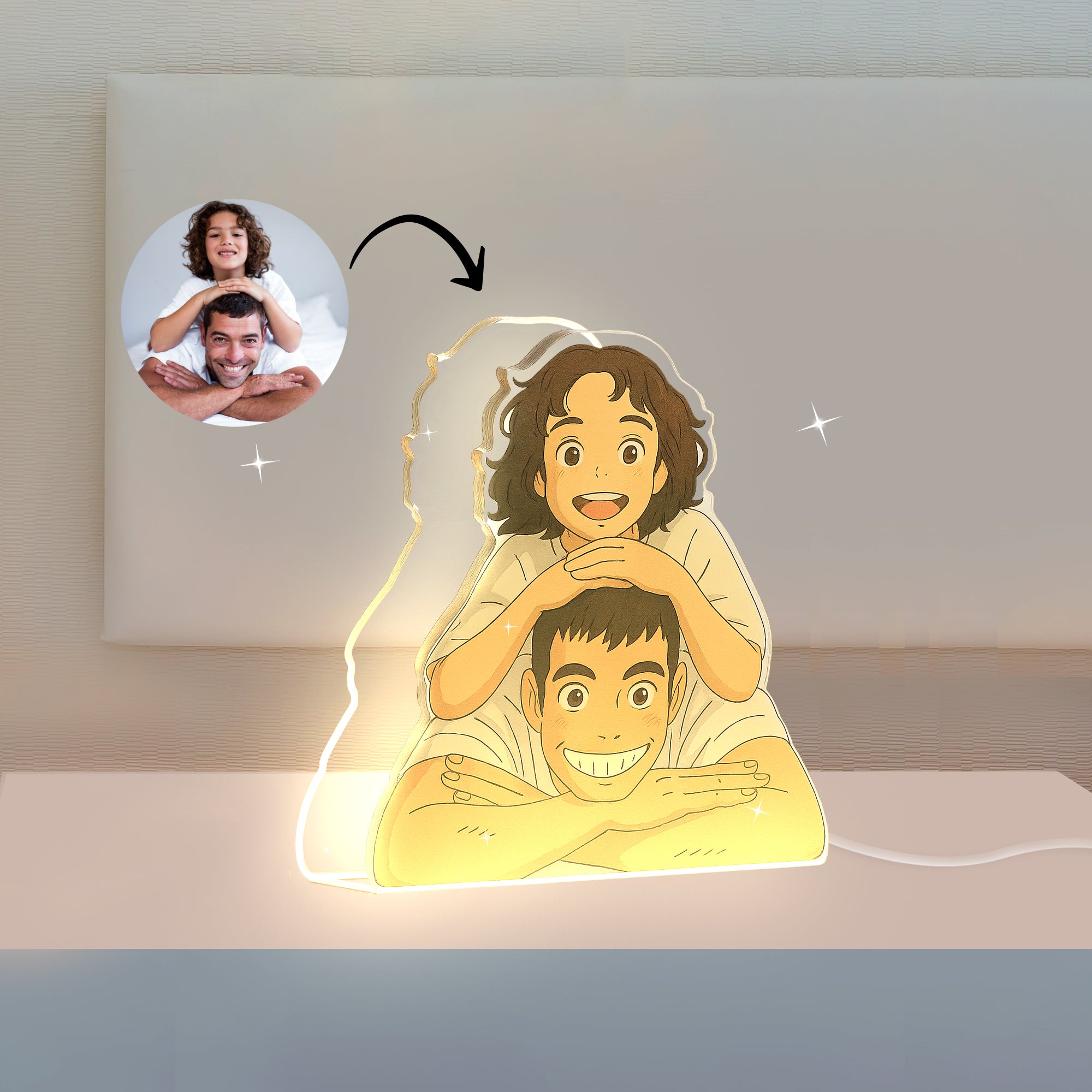 Luminária estilo "Disney Pixar"