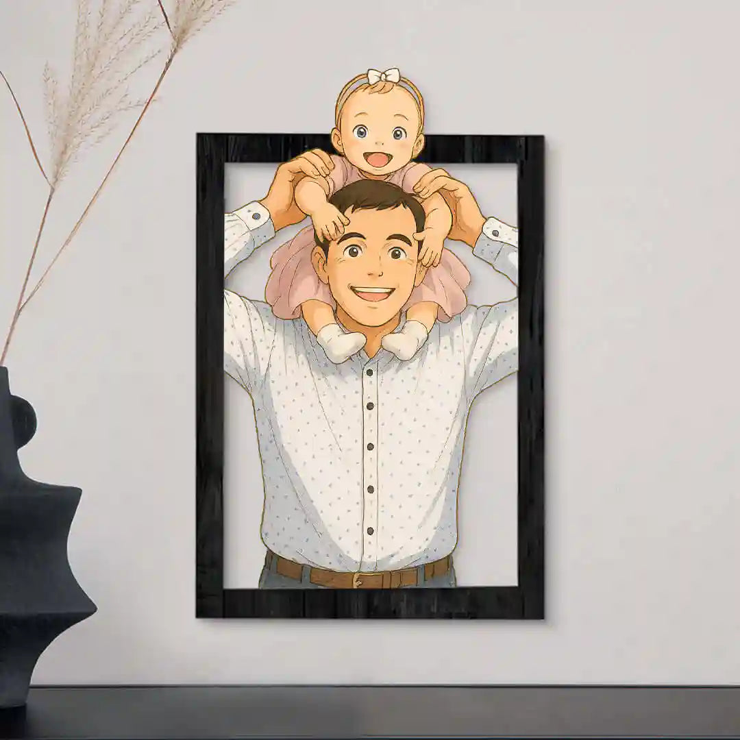 GHIBLI style picture for Dad