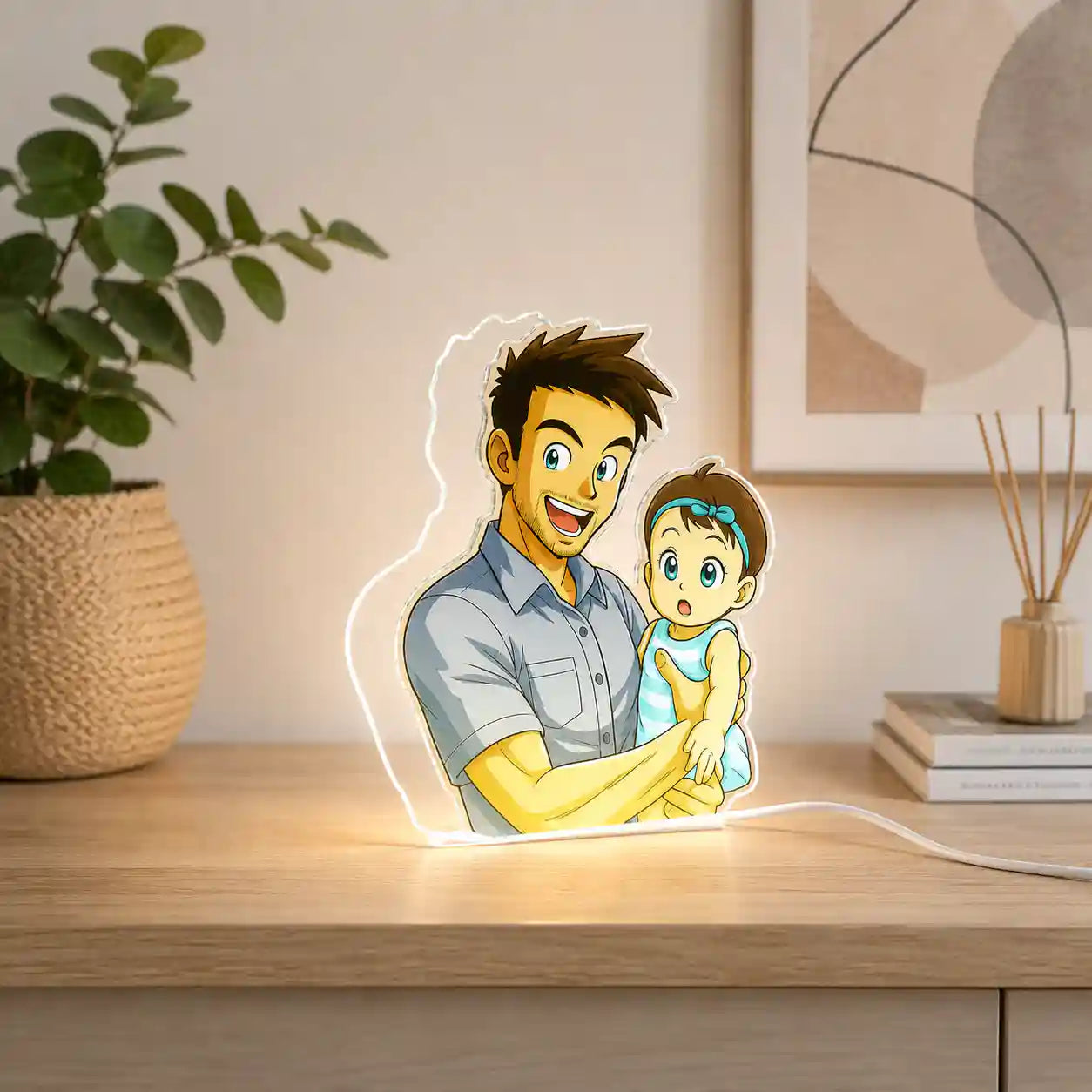 Lámpara Dibujos Animados  DragonBall PARA PAPÁ