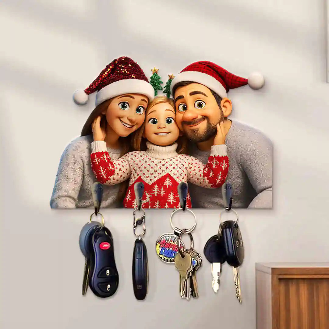 PORTACHIAVI CARTONI ANIMATI per Natale